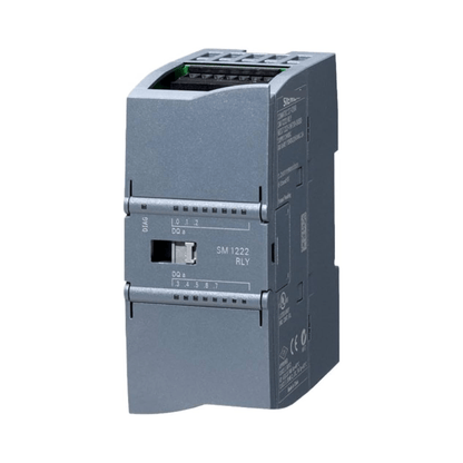 Original New Siemens 6ES7222-1HF32-0XB0 SM 1222 8-channel relay output module S7-1200 front view