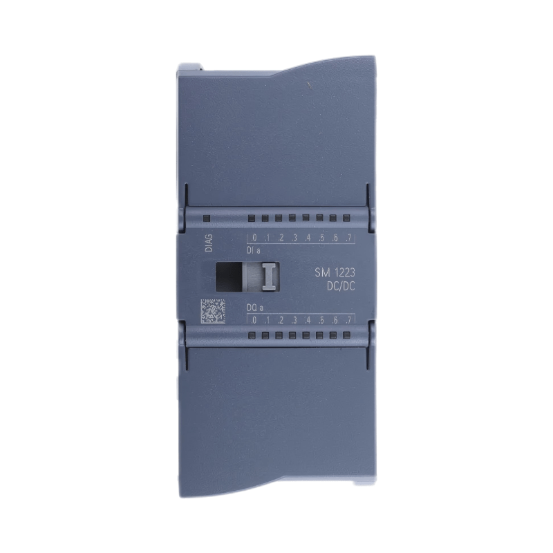 Original New Siemens 6ES7223-1BH32-0XB0 SM 1223 8DI/8DO digital I/O module front view