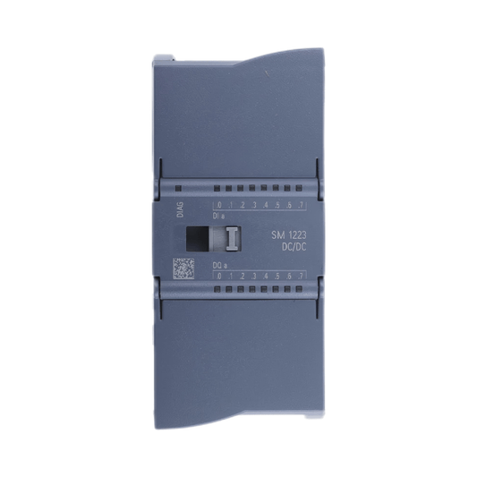 Original New Siemens 6ES7223-1BH32-0XB0 SM 1223 8DI/8DO digital I/O module front view