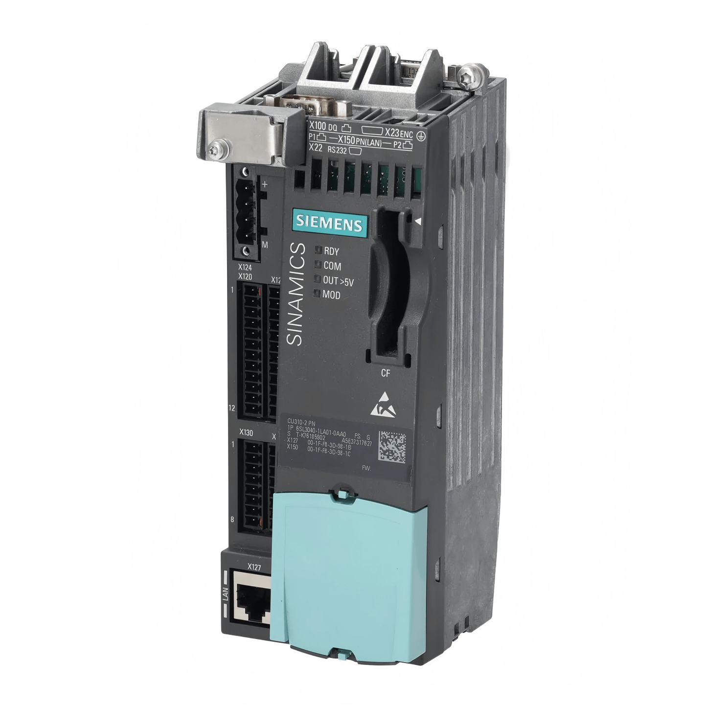 Original New Siemens 6SL3040-1LA01-0AA0 SINAMICS S120 CU310-2 PN control unit front view