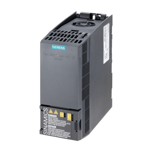Original New Siemens 6SL3210-1KE11-8UF2 SINAMICS G120C 0.55kW AC drive unfiltered FSAA frame front view