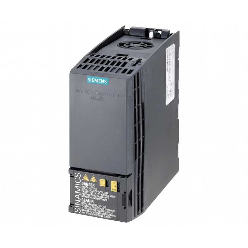Original New Siemens 6SL3210-1KE15-8AF2 SINAMICS G120C 2.2kW AC drive FSAA frame front view