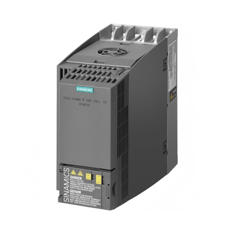 Original New Siemens 6SL3210-1KE21-3AF1 SINAMICS G120C 5.5kW AC drive FSB frame front view
