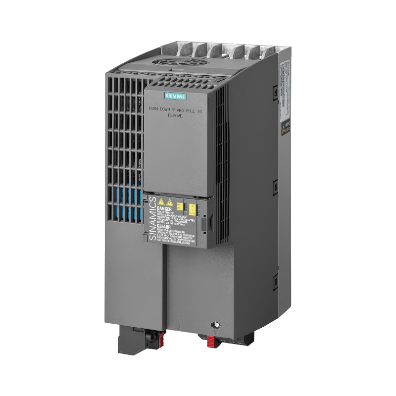 Original New Siemens 6SL3210-1KE22-6AF1 SINAMICS G120C 11kW AC drive FSC frame front view
