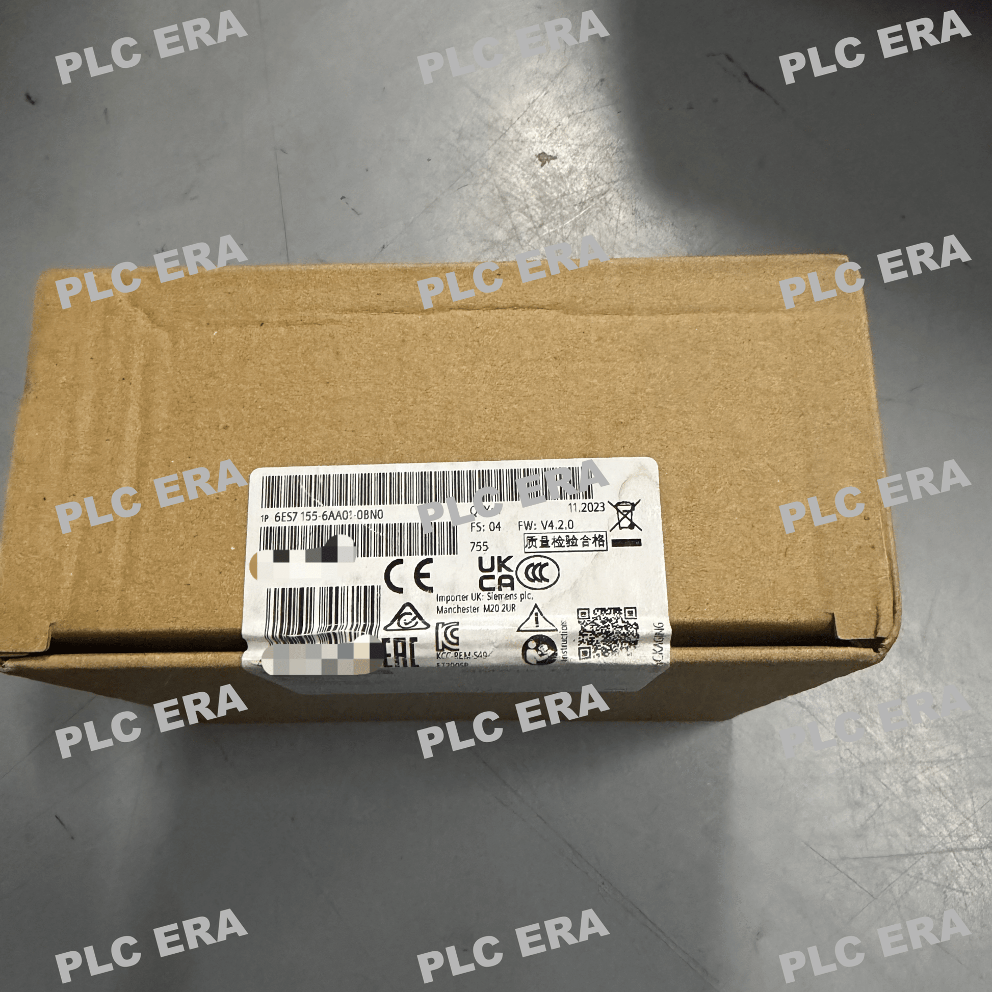 Front view of Siemens ET 200SP PROFINET bundle 6ES7155-6AA01-0BN0 showing components
