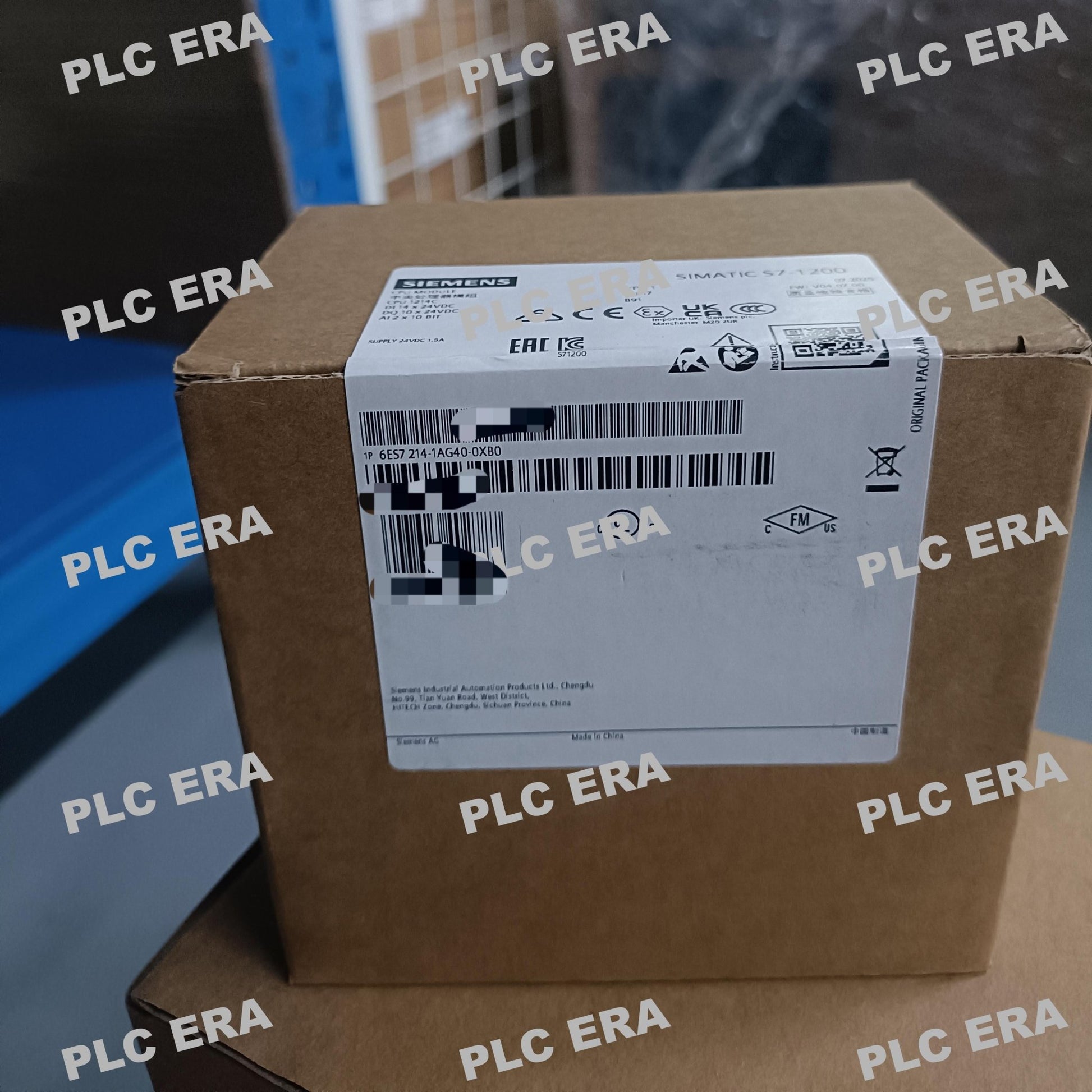 Siemens S7 - 1200 CPU 1214C 6ES7214 - 1AG40 - 0XB0 DC/DC/DC - PLC ERA