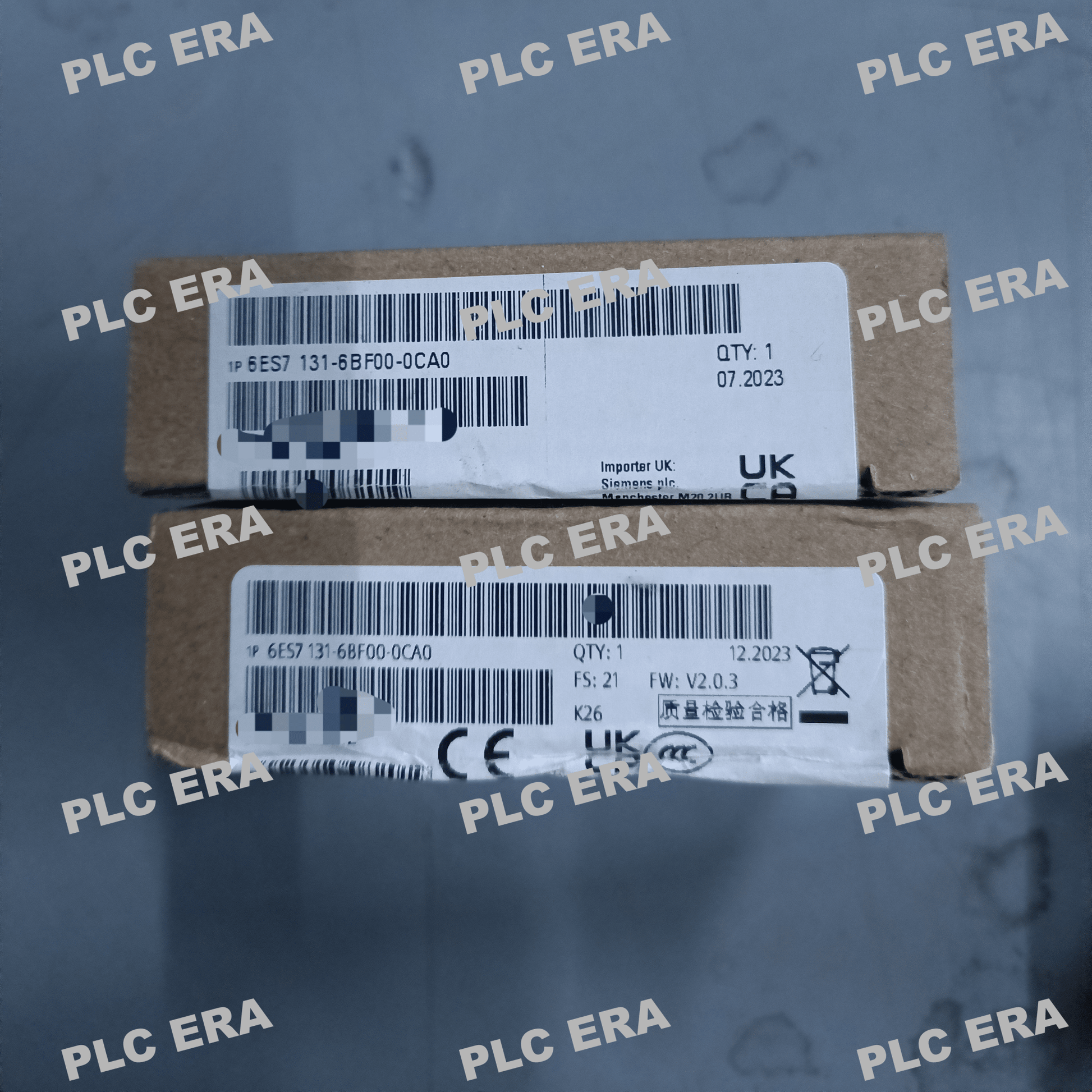Front view of Siemens ET 200SP DI module 6ES7131-6BF00-0CA0 showing input terminals and channel LEDs