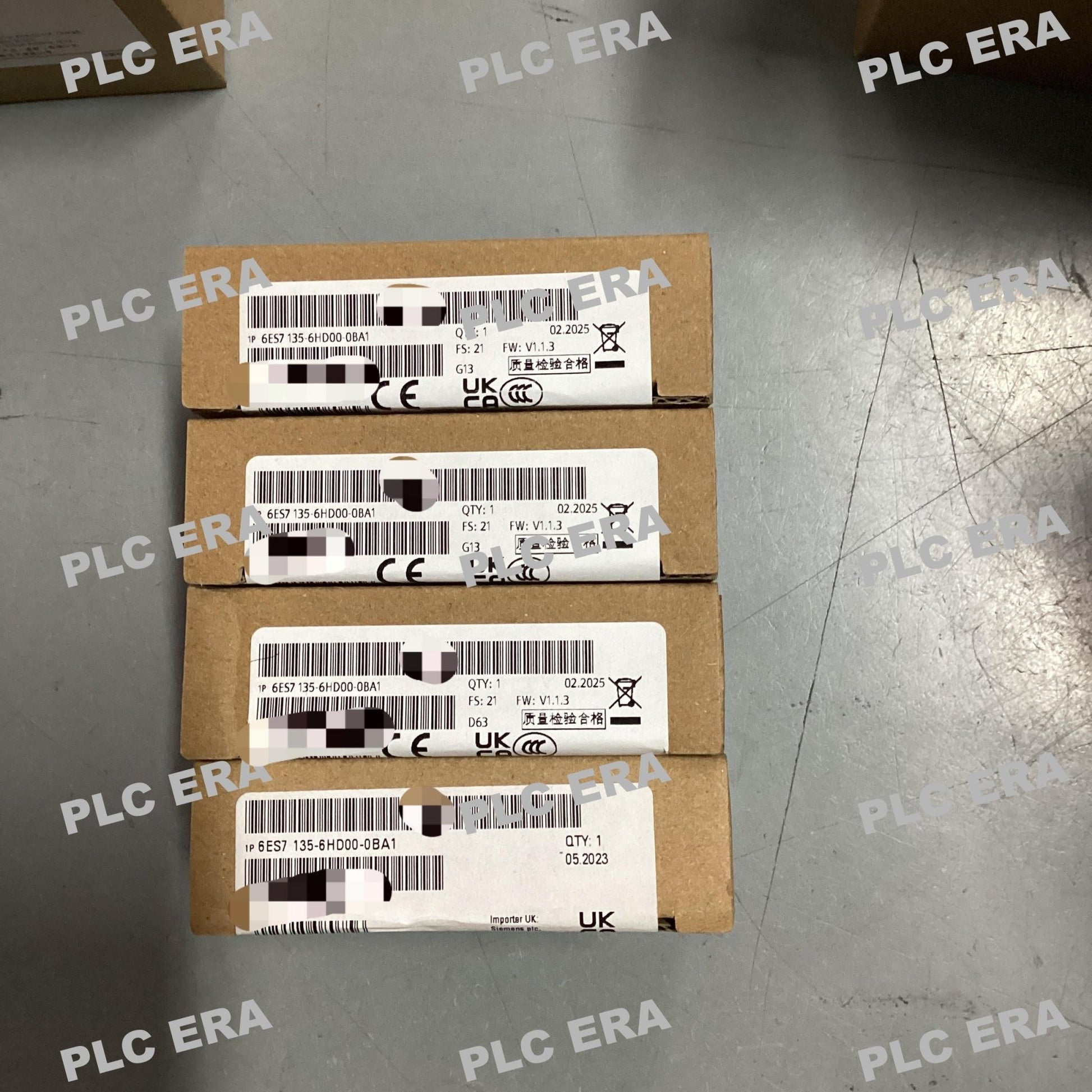 Front view of Siemens ET 200SP AQ module 6ES7135-6HD00-0BA1 showing terminals