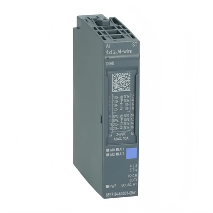 Siemens SIMATIC ET 200SP analog input module 6ES7134-6GD01-0BA1 with 4 current inputs 16-bit
