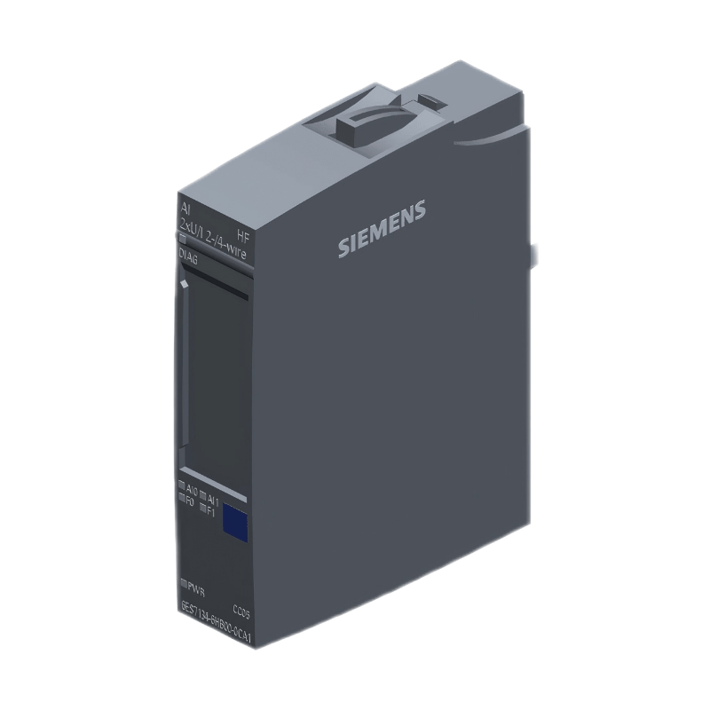 Siemens SIMATIC ET 200SP high feature analog input module 6ES7134-6HB00-0CA1 with 2 U/I inputs 16-bit ±0.1%