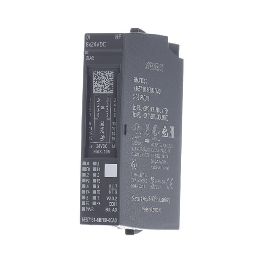 Siemens SIMATIC ET 200SP high feature digital input module 6ES7131-6BF00-0CA0 with 8 inputs 24V DC
