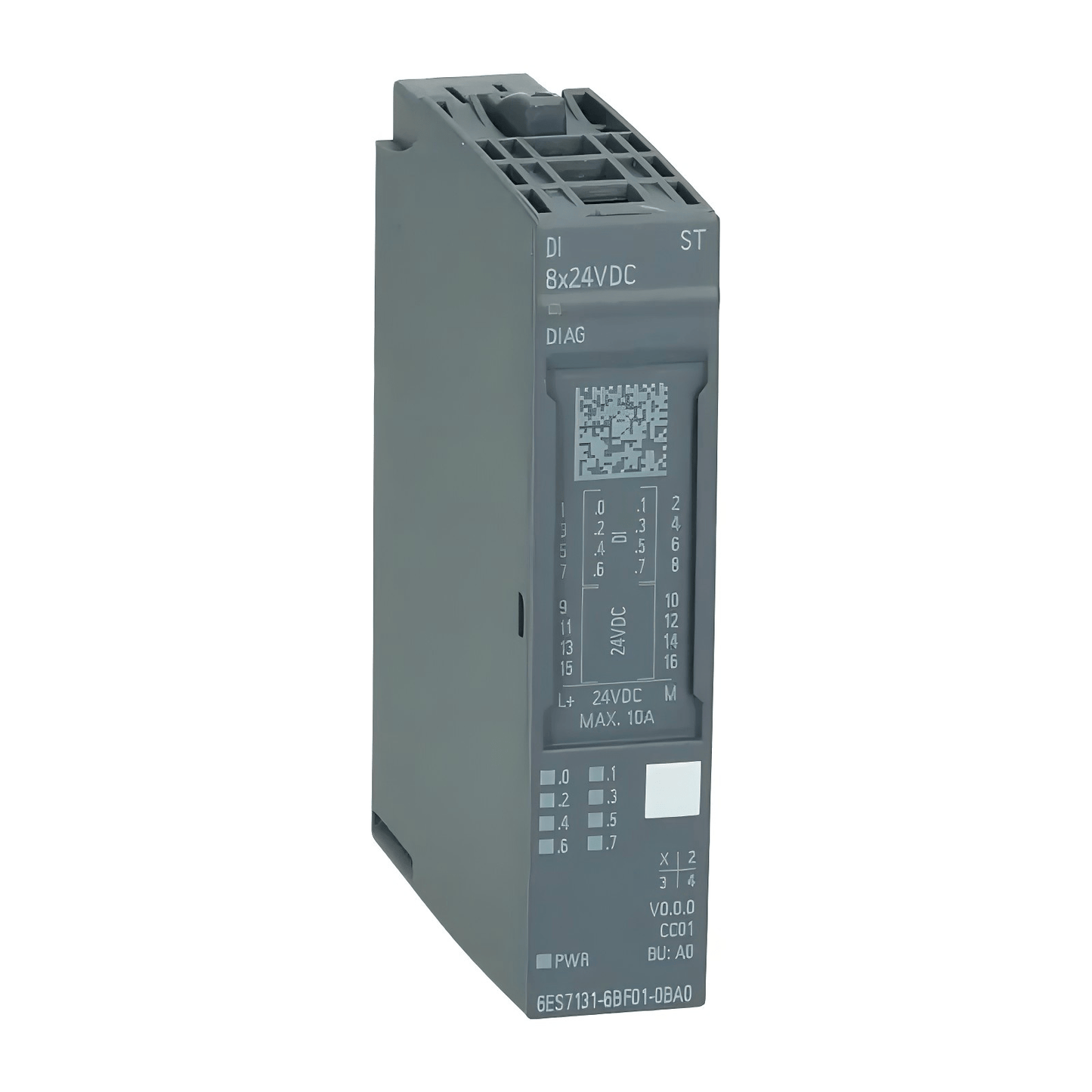 Siemens SIMATIC ET 200SP digital input module 6ES7131-6BF01-0BA0 with 8 digital inputs 24V DC