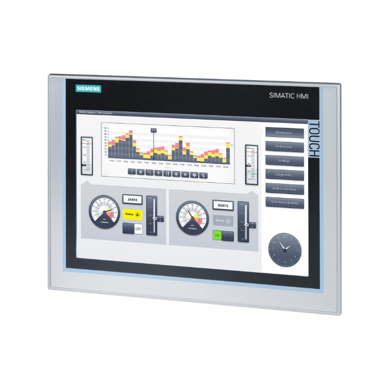 Siemens SIMATIC HMI TP1200 Comfort 6AV2124 - 0MC01 - 0AX0 12" Touch - PLC ERA