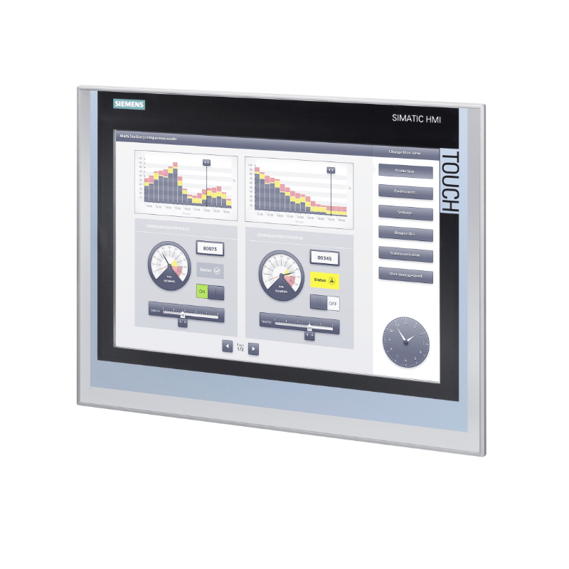 Siemens SIMATIC HMI TP1500 Comfort Panel 6AV2124-0QC02-0AX1 with 15 inch widescreen TFT display