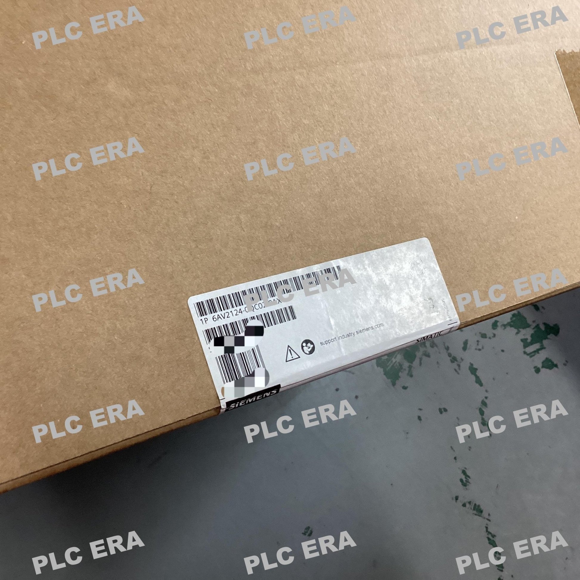 Rear view of Siemens SIMATIC HMI TP1500 Comfort 6AV2124-0QC02-0AX1 showing PROFINET and MPI/PROFIBUS DP ports