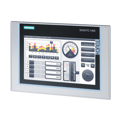 Siemens SIMATIC HMI TP900 Comfort Panel 6AV2124-0JC01-0AX0 with 9 inch widescreen TFT display and dual interfaces