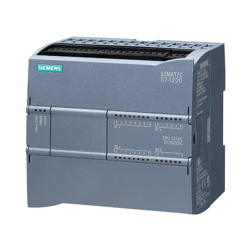 Siemens SIMATIC S7-1200 CPU 1214C 6ES7214-1AG40-0XB0 compact DC/DC/DC PLC with onboard I/O