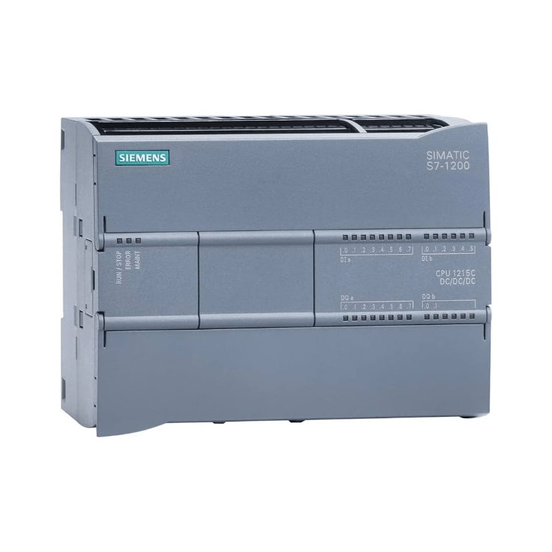 Siemens SIMATIC S7-1200 CPU 1215C 6ES7215-1AG40-0XB0 compact DC/DC/DC PLC with dual PROFINET ports and integrated I/O