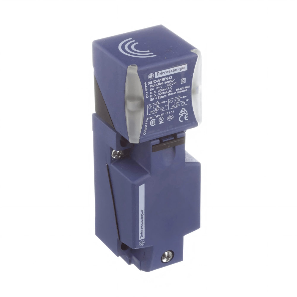 Telemecanique XS7C4A1MPG13 XS Inductive Proximity Sensor, 15 mm - PLC ERA
