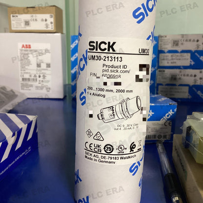 SICK UM30-213113 6036918 dimensions drawing 30x30x84mm