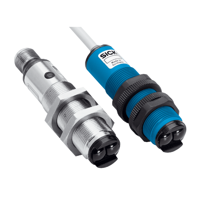 SICK VL18-4P3640 6013605 retro-reflective photoelectric sensor front view