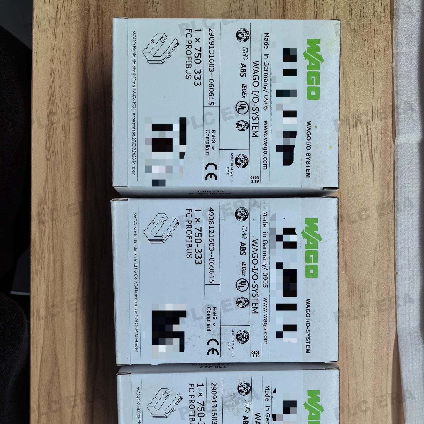 WAGO 750 - 333 Fieldbus Coupler PROFIBUS DP 12 MBd 2nd Gen - PLC ERA