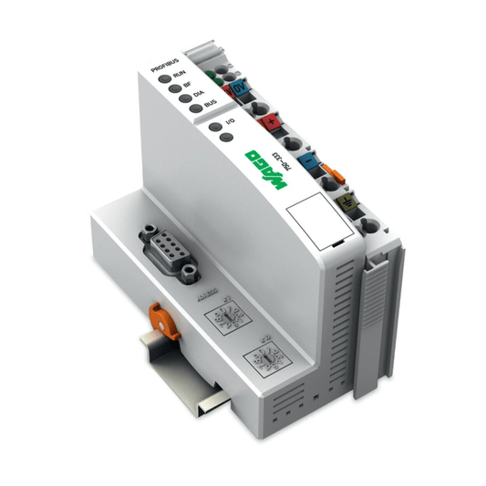 WAGO 750 - 333 Fieldbus Coupler PROFIBUS DP 12 MBd 2nd Gen - PLC ERA