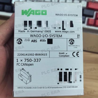 WAGO 750 - 337 Fieldbus Coupler CANopen MCS - PLC ERA