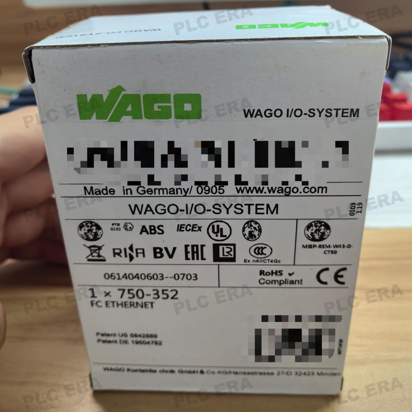 WAGO 750 - 352 ETHERNET Fieldbus Coupler for I/O Modules - PLC ERA
