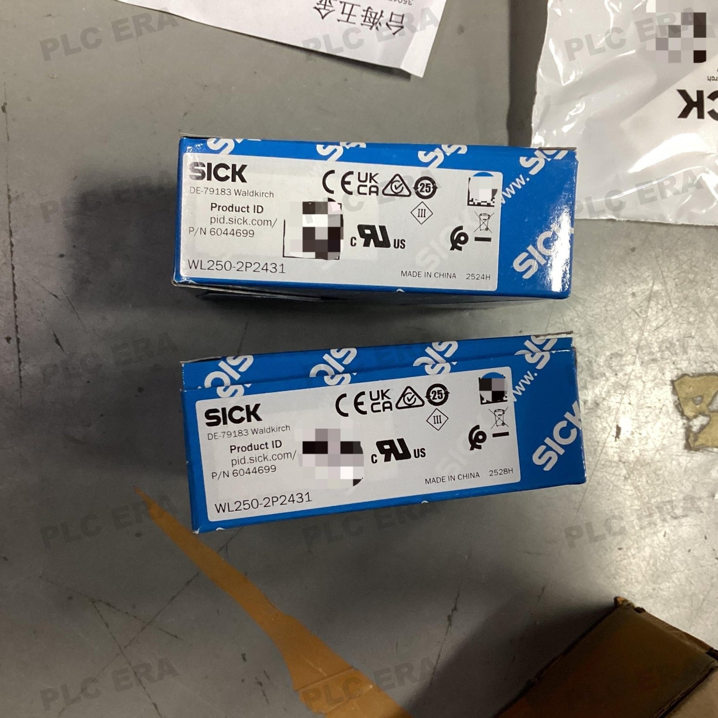 SICK WL250-2P2431 6044699 dimensions drawing 20x65x43.9mm
